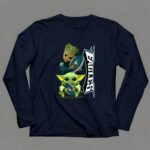 Mashup-Philadelphia-Eagles-Groot-Baby-Yoda-Football-9-Long-Sleeves