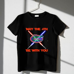 May The 4th Be With You Florida Gators Lightsaber 1 T Shirt.jpg