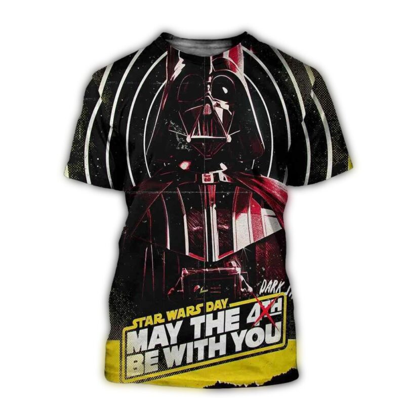 May The Dark Side Be With You Funny Star Wars Day With Darth Vader All Over Print Shirt.jpg
