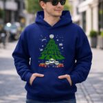 May The Force Be With You Christmas Tree Baby Yoda Ornaments Stars and X Wing 2 Hoodie.jpg