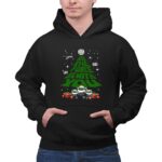 May The Force Be With You Christmas Tree Baby Yoda Ornaments Stars and X Wing 7 Hoodie.jpg