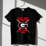 May The Force Be With You Georgia Bulldogs 1 T Shirt.jpg