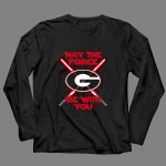 May The Force Be With You Georgia Bulldogs 4 Long Sleeves.jpg