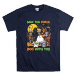 May The Force Boo With You Darth Vader Yoda Boba Fett and Stormtroopers Halloween 9 T Shirt 1.jpg