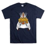 May the Forks Be With You Thanksgiving Star Wars Foodie Pun 9 T Shirt.jpg