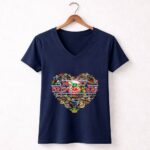 Merry Christmas Grogu 5 Womens V Neck.jpg
