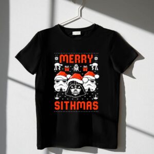 Merry20Sithmas20Star20Wars20Darth20Vader20Stormtrooper20Santa20Robot20Holiday 1 T Shirt.jpg