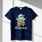 Miami Dolphins Baby Yoda Holding Football With Team 6 T Shirt.jpg