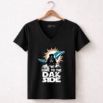 Miami Dolphins Come To The Dak Side Dark Vader 5 Womens V Neck.jpg