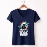 Miami Dolphins Come To The Dak Side Dark Vader 9 Womens V Neck.jpg