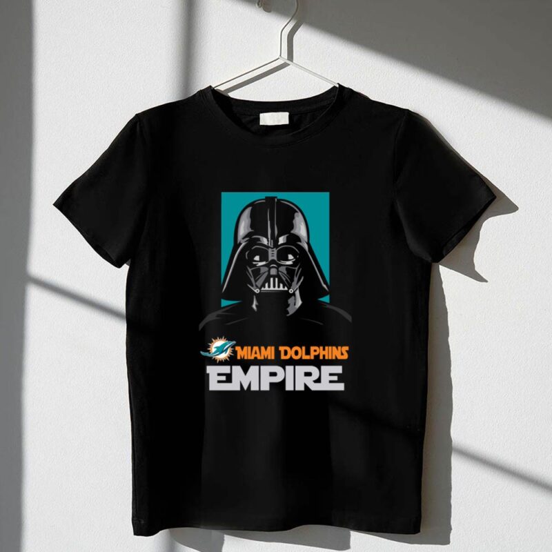Miami Dolphins Empire Darth Vader Star Wars Crossover 1 T Shirt.jpg