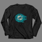 Miami Dolphins The Millennium Falcon Star Wars 4 Long Sleeves.jpg