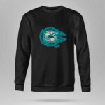 Miami Dolphins The Millennium Falcon Star Wars 8 Sweatshirt.jpg