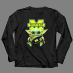 Michigan Wolverines Baby Yoda Football 4 Long Sleeves 2.jpg