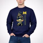 Michigan Wolverines Groot And Baby Yoda Football 3 Sweatshirt 2.jpg