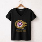 Mlb Come To The Philadelphia Phillies Side Star Wars 5 Womens V Neck.jpg