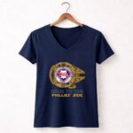 Mlb Come To The Philadelphia Phillies Side Star Wars 9 Womens V Neck.jpg