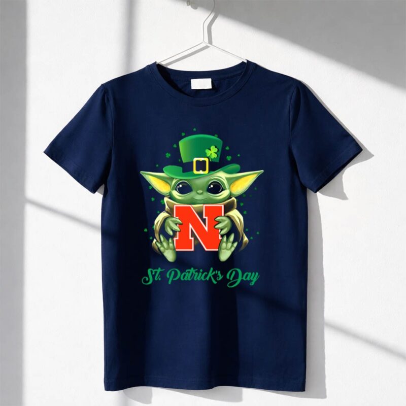 Nebraska Cornhuskers Baby Yoda St Patricks Day 1 T Shirt