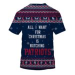 New England Patriots Baby Groot Ugly Christmas All Over Print T Shirt 2.jpg