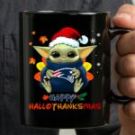 New England Patriots Baby Yoda Happy Hallothanksmas Mug 3.jpg