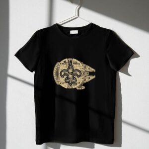 New Orleans Saints The Millennium Falcon Star Wars 1 T Shirt.jpg