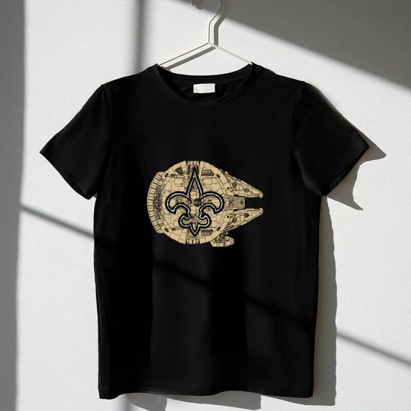 New Orleans Saints The Millennium Falcon Star Wars 1 T Shirt.jpg