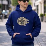 New Orleans Saints The Millennium Falcon Star Wars 2 Hoodie.jpg