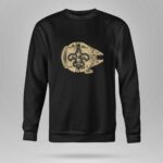 New Orleans Saints The Millennium Falcon Star Wars 8 Sweatshirt.jpg