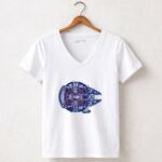 New-York-Giants-The-Millennium-Falcon-Star-Wars-5-Womens-V-Neck