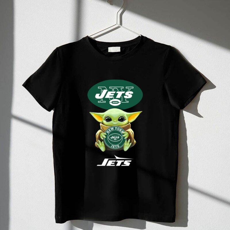 New York Jets Baby Yoda Hug Jets 1 T Shirt.jpg
