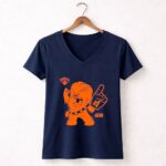 New York Knicks Star Wars Chewie 1 9 Womens V Neck.jpg