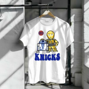 New York Knicks Star Wars R2 D2 C 3PO 1 T Shirt.jpg