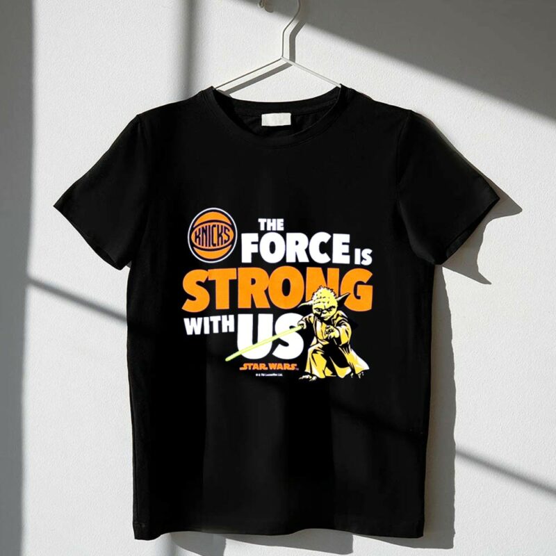 New York Knicks Yoda The Force Is Strong With Us 1 T Shirt.jpg