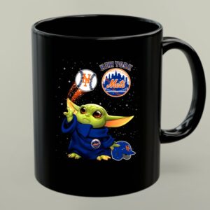New York Mets Baby Yoda Baseball Star Wars Fans 1 mug.jpg