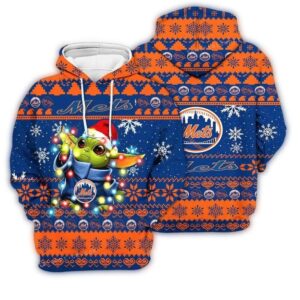 New York Mets Baby Yoda Star Wars Sports Football American Christmas 3D Hoodie 1.jpg