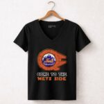 New York Mets Come To The Mets Side 5 Womens V Neck.jpg