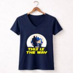 New York Mets Star Wars This Is The Way 9 Womens V Neck.jpg