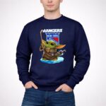 New York Rangers Baby Yoda Hockey Crossover 3 Sweatshirt.jpg