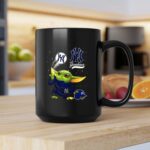 New York Yankees Baby Grogu Baseball Team Star Wars Crossover 2 mug.jpg
