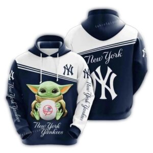 New York Yankees Baby Yoda All Over Print Hoodie 1.jpg