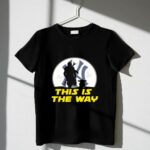 New-York-Yankees-Star-Wars-Yoda-And-Mandalorian-This-Is-The-Way-1-T-Shirt