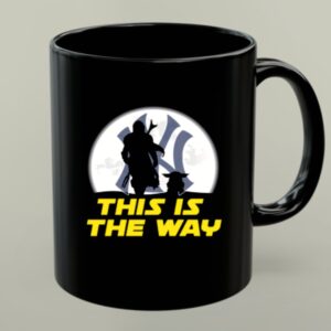 New York Yankees Star Wars Yoda And Mandalorian This Is The Way 1 mug.jpg