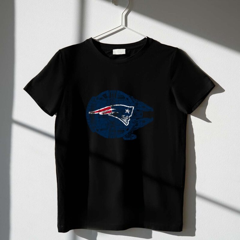 New england patriots The Millennium Falcon Star Wars 1 T Shirt 1