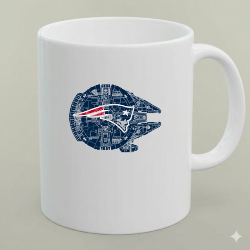 New england patriots The Millennium Falcon Star Wars Mug 1.jpg