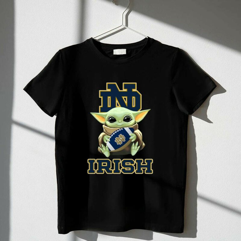 Notre Dame Fighting Irish Nd Baby Yoda Football Irish 1 T Shirt 1.jpg