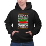 O Come All Ye Forceful Christmas Santa Hat Yoda Star Wars Ugly 7 Hoodie.jpg