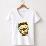 Obi Wan Kenobi Hello There 5 Womens V Neck.jpg