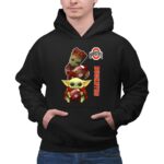 Ohio State Buckeyes Baby Groot And Baby Yoda Football 7 Hoodie.jpg