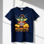 Ohio State Buckeyes Baby Yoda Halloween Ill Be There For You 6 T Shirt.jpg