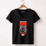Ohio State Buckeyes Chewbacca Star Wars 5 Womens V Neck.jpg